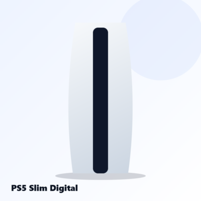 PlayStation 5 Slim Digital Edition illustration