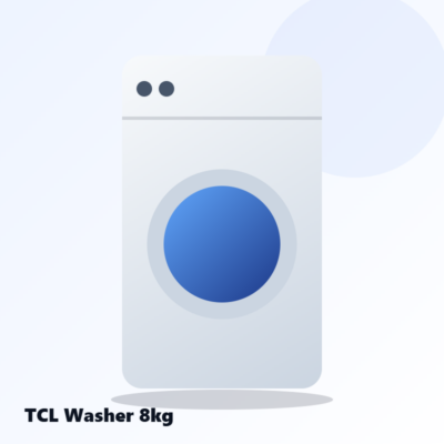 TCL P1108FL 8kg Front Load Washing Machine illustration