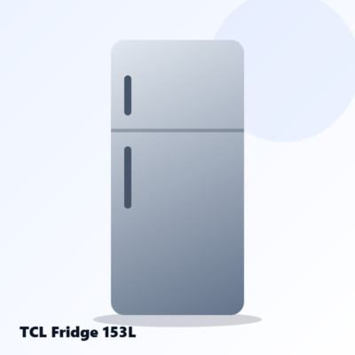 TCL P153TM Top Mount Fridge illustration