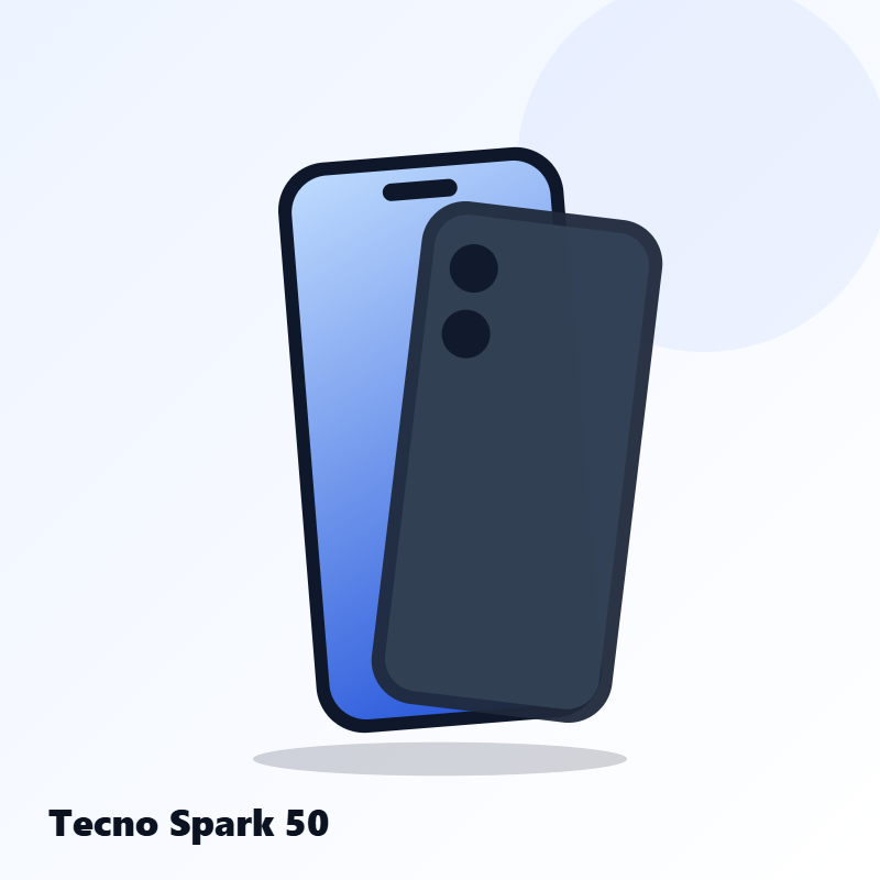Tecno Spark 50 4G illustration