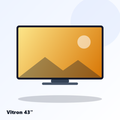 Vitron 43" FHD Smart TV (Whale TV) illustration